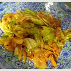 モツ煮込みからアレンジ♪甘辛もつ味噌野菜炒め★